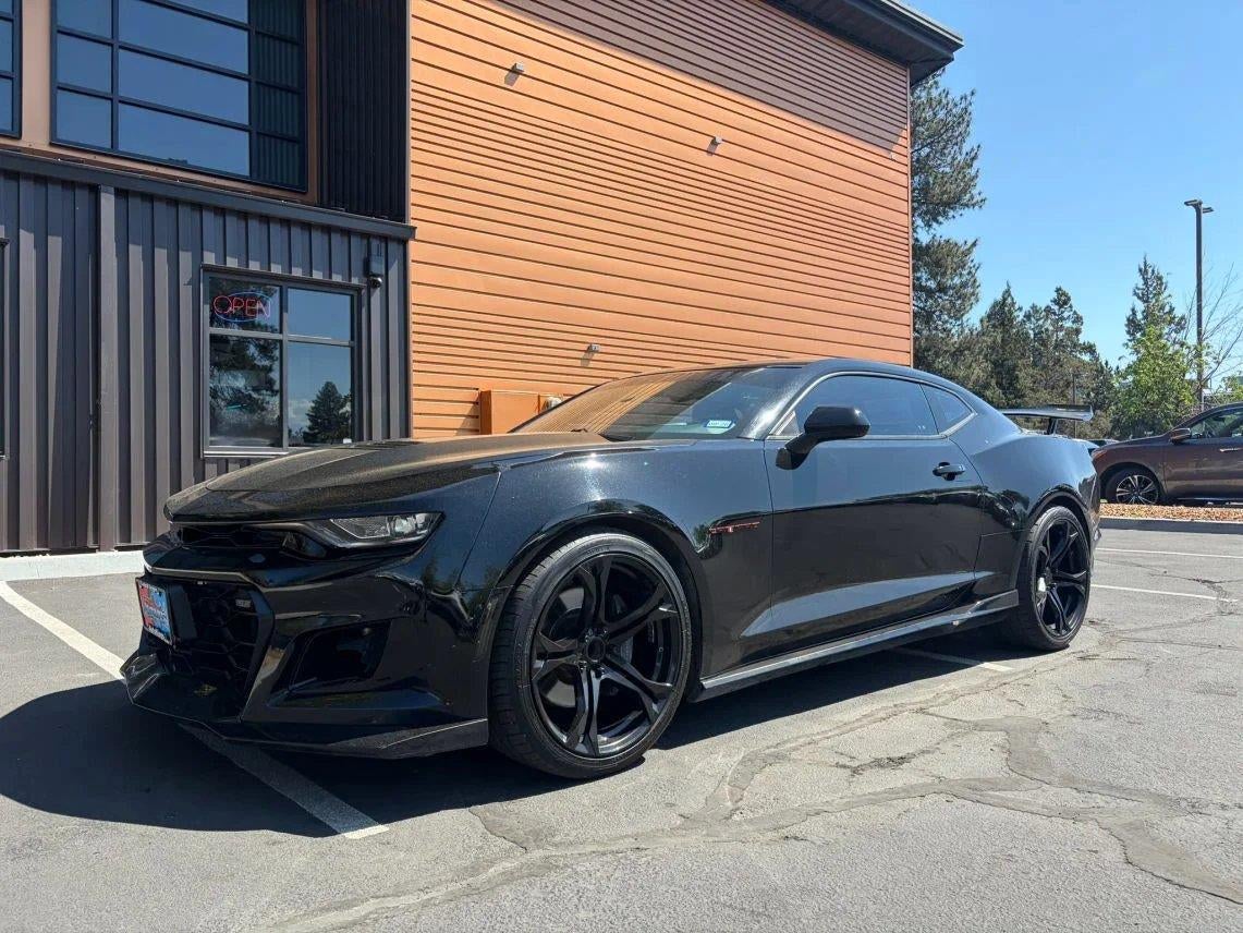 2022 Chevrolet Camaro SS 1SS in Black — front three-quarter view