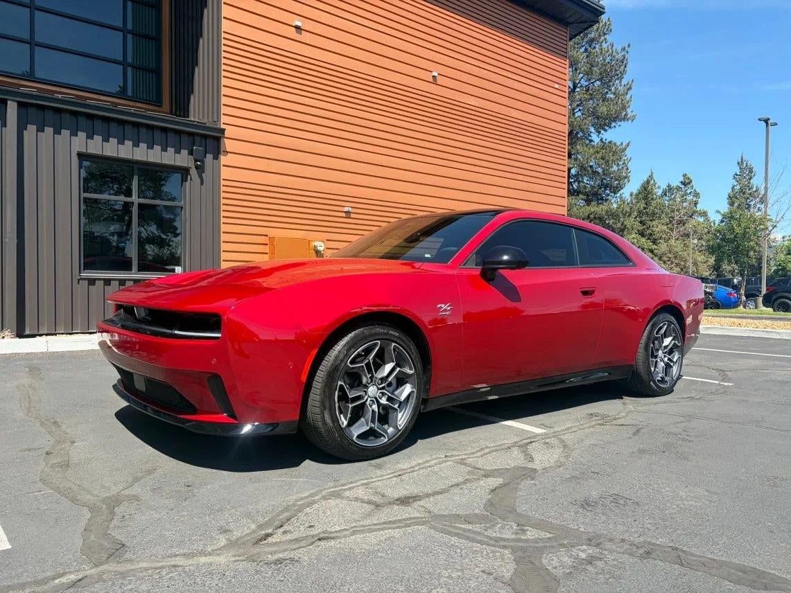 2025 Dodge Charger R/T in Redeye — front three-quarter view