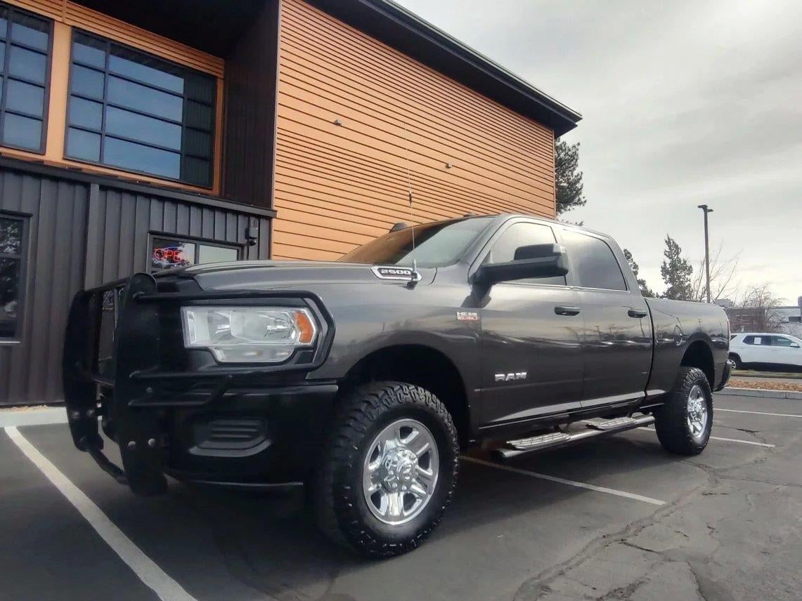 2020 RAM 2500 Tradesman in Granite Crystal Metallic Clearcoat — front three-quarter view