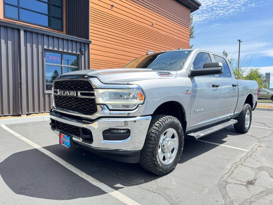 2019 RAM 2500 Tradesman in Billet Silver Metallic Clearcoat — front three-quarter view