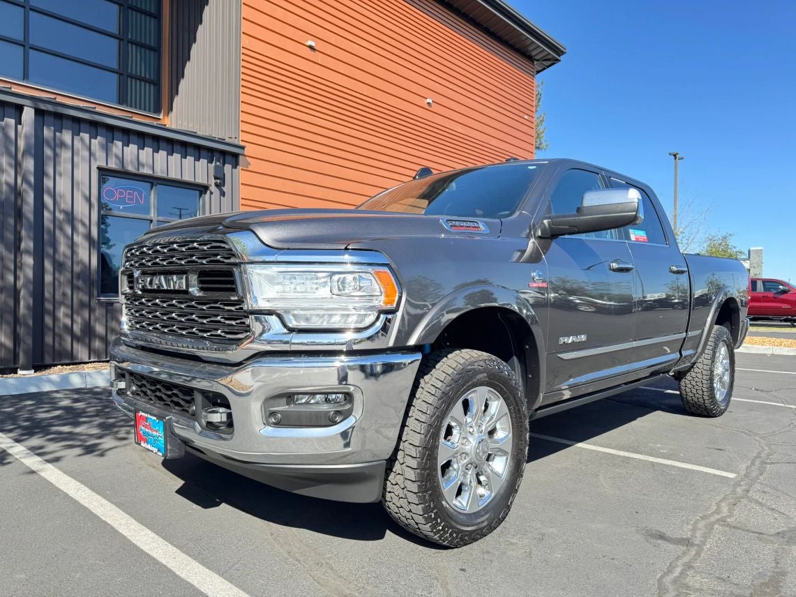 2022 RAM 2500 Limited in Granite Crystal Metallic Clearcoat — front three-quarter view