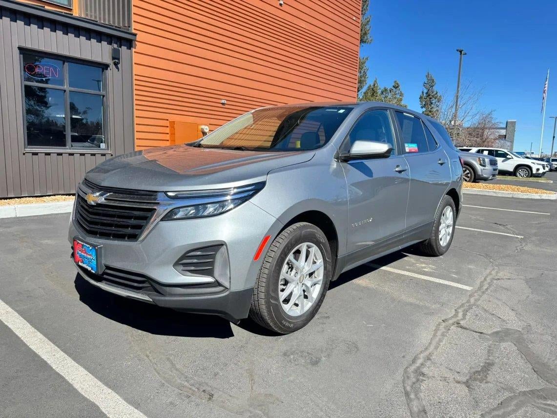 2023 Chevrolet Equinox LT in Sterling Gray Metallic — front three-quarter view