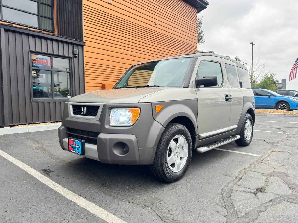 2004 Honda Element EX in Gray — front three-quarter view