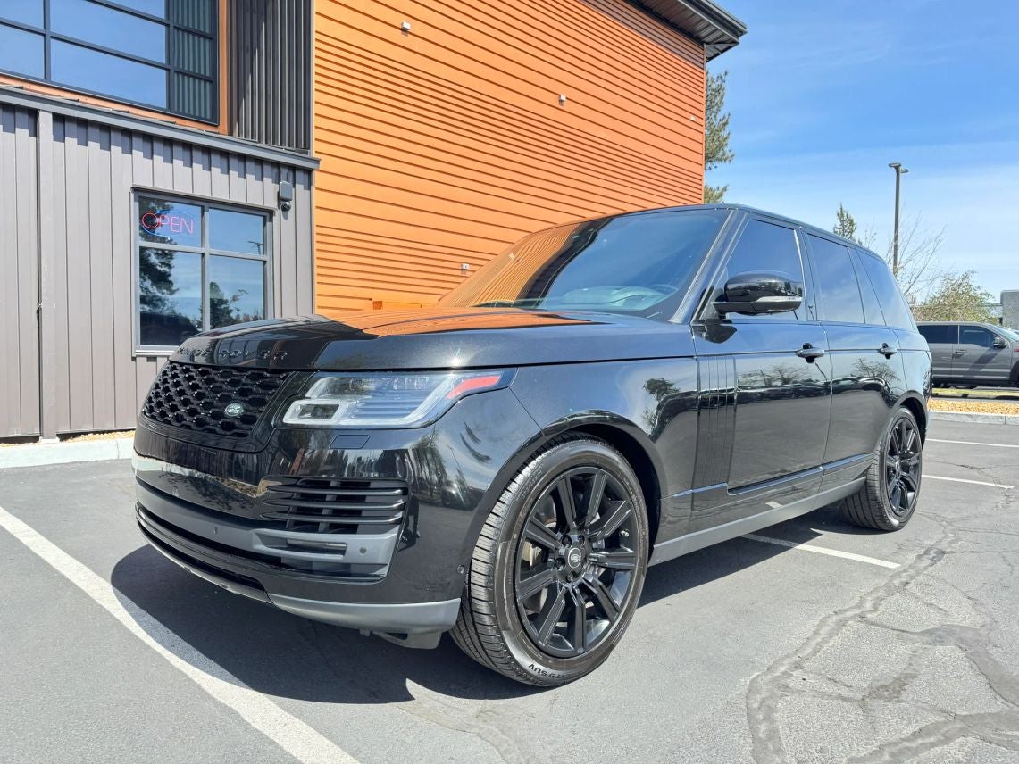2019 Land Rover Range Rover 5.0L V8 Supercharged in Black — front three-quarter view